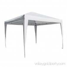 Quictent Easy Pop Up Canopy Instant Canopy Tent 10x10 Feet Heavy duty Height adjustable waterproof White